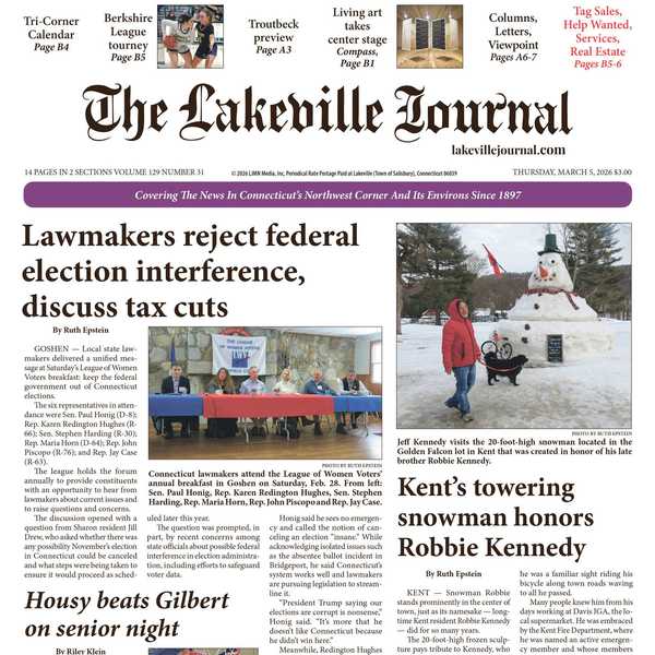 The Lakeville Journal - March 5, 2026