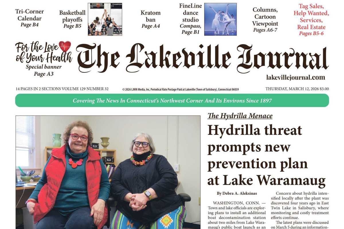 The Lakeville Journal - March 12, 2026