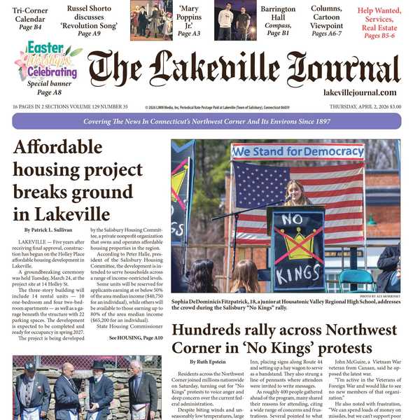 The Lakeville Journal - April 2, 2026