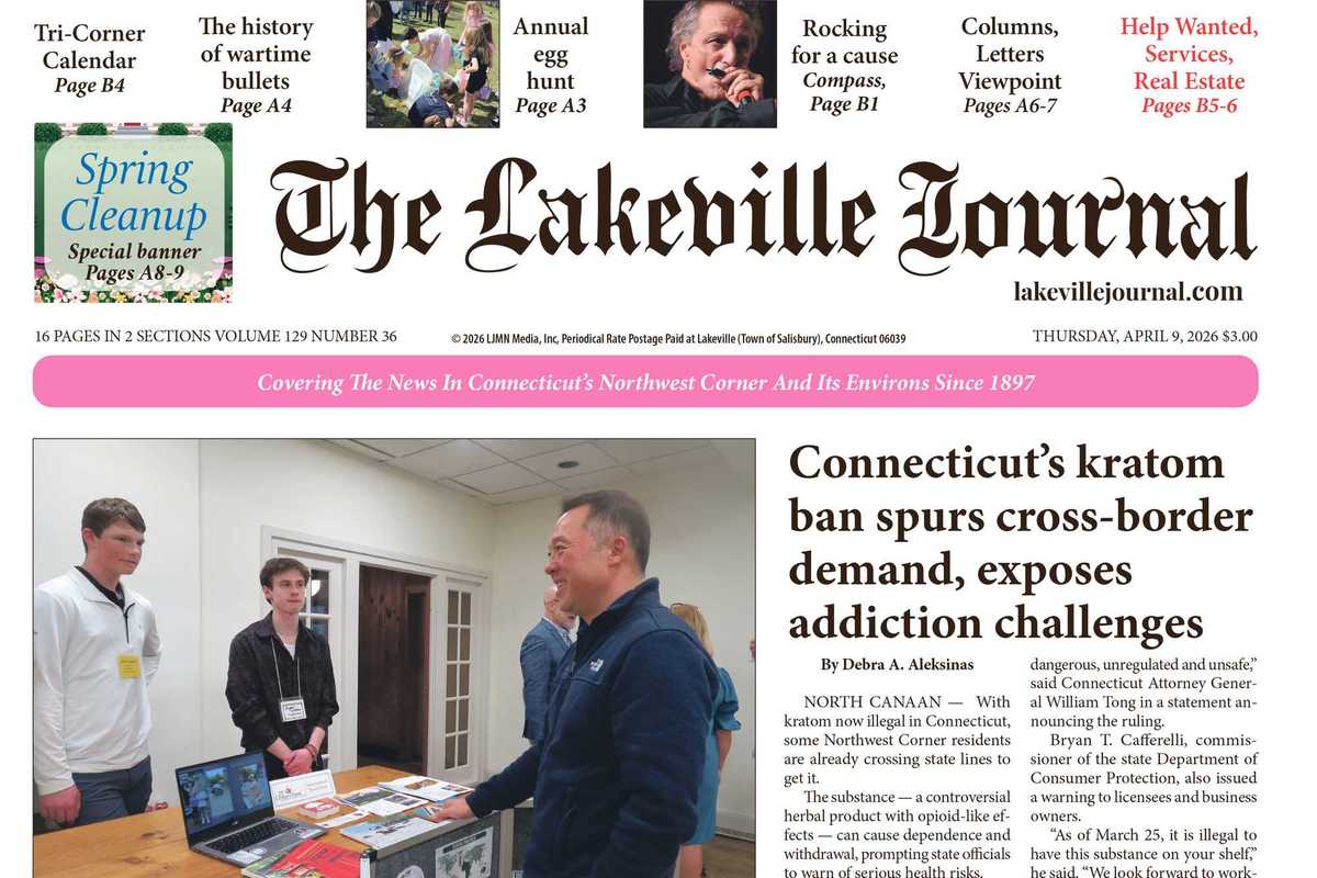 The Lakeville Journal - April 9, 2026
