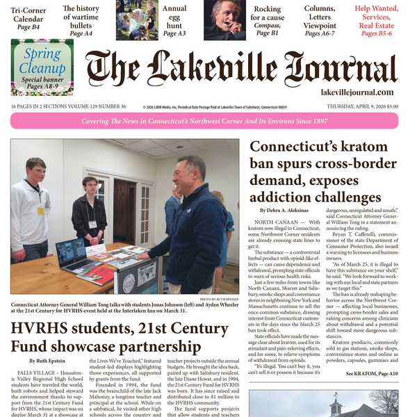 The Lakeville Journal - April 9, 2026
