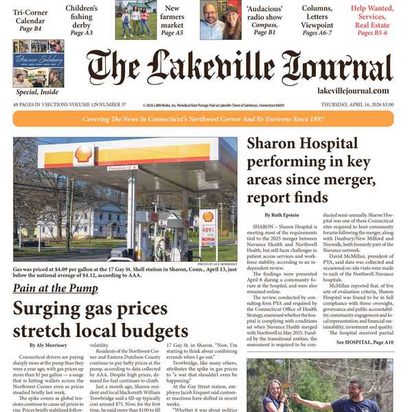 The Lakeville Journal - April 16, 2026