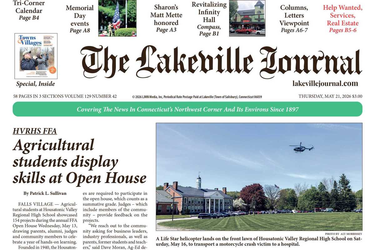 The Lakeville Journal - May 21, 2026