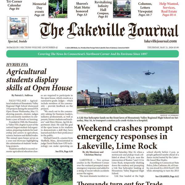 The Lakeville Journal - May 21, 2026