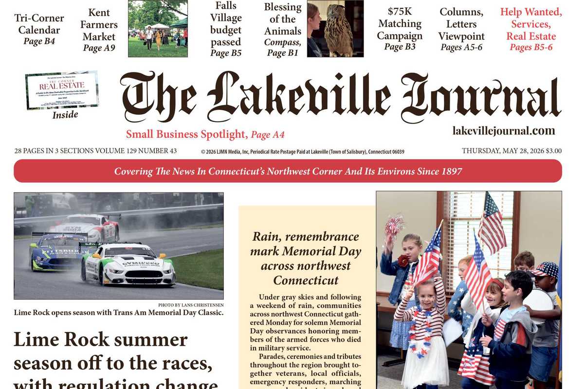 The Lakeville Journal - May 28, 2026