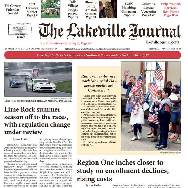 The Lakeville Journal - May 28, 2026