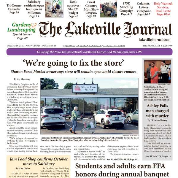 The Lakeville Journal - June 4, 2026