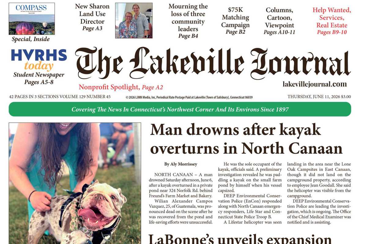 The Lakeville Journal - June 11, 2026