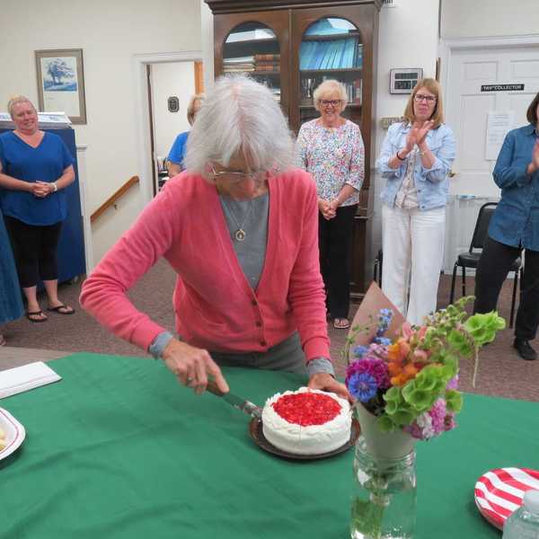 A warm send-off for Susan Kelsey in Falls Village