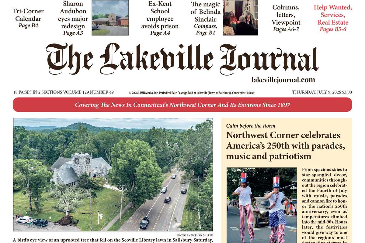 The Lakeville Journal - July 9, 2026