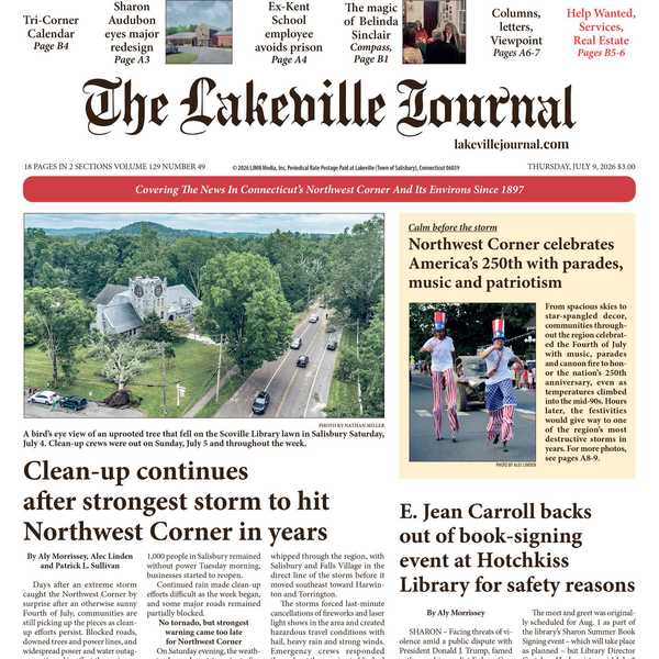 The Lakeville Journal - July 9, 2026