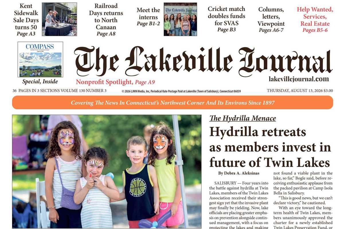 The Lakeville Journal - August 13, 2025