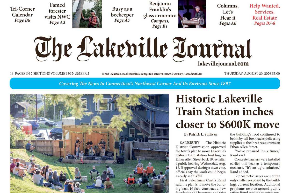 The Lakeville Journal - August 20, 2026