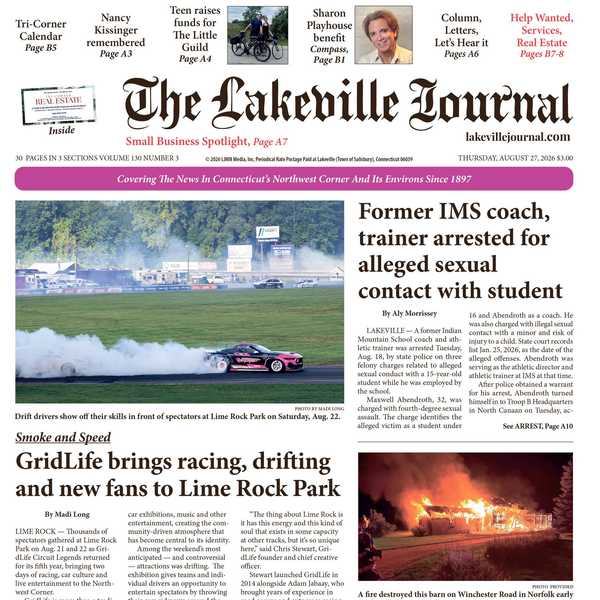 The Lakeville Journal - August 27, 2026