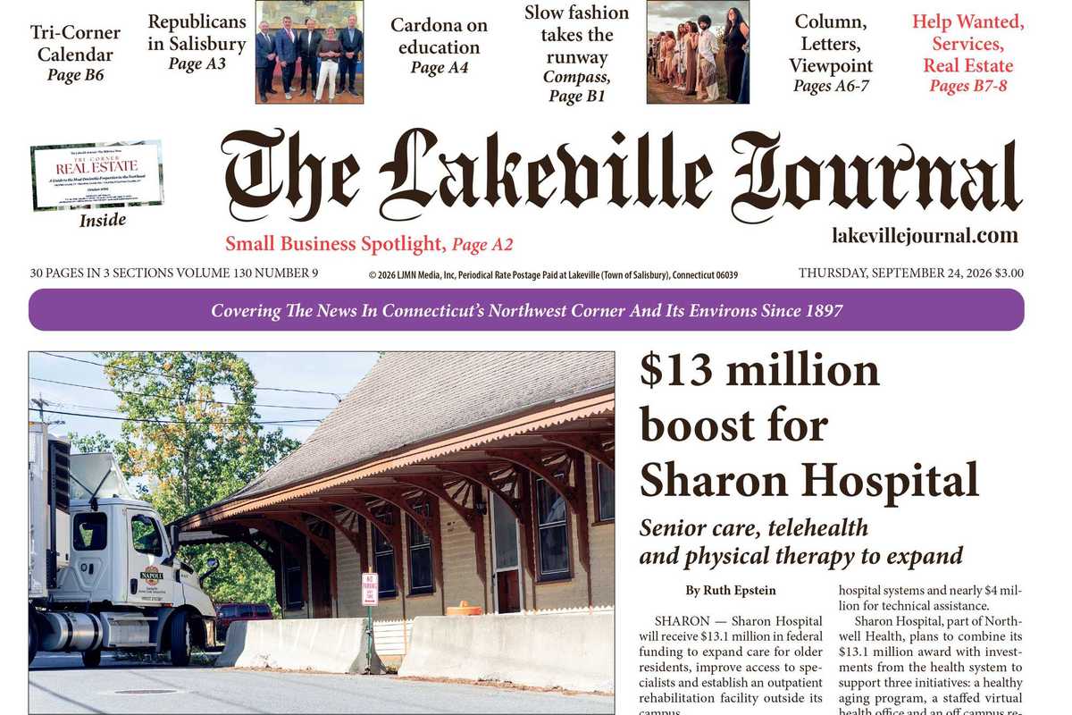 The Lakeville Journal - September 24, 2026