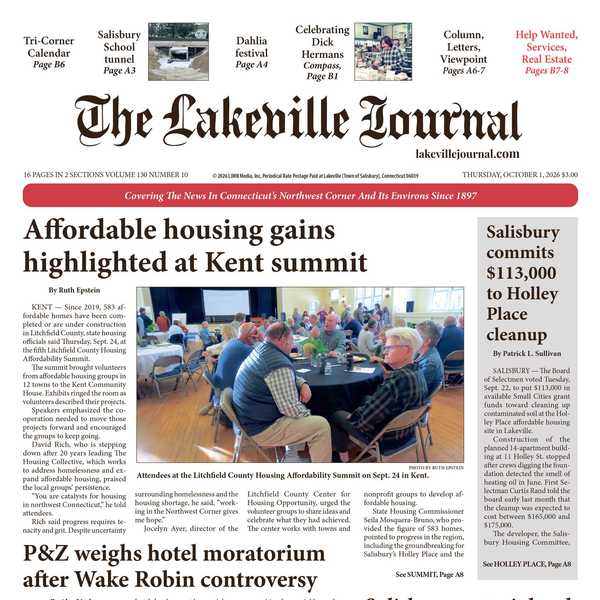 The Lakeville Journal - October 1, 2026