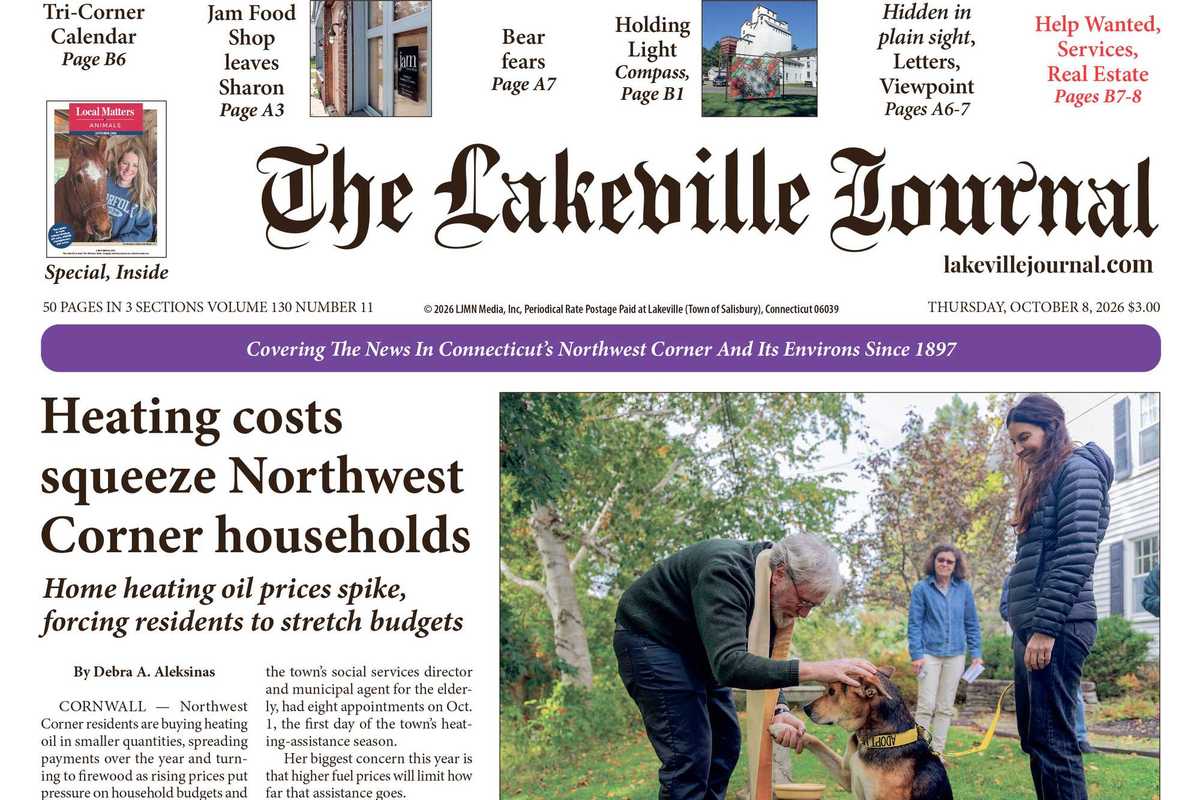 The Lakeville Journal - October 8, 2026