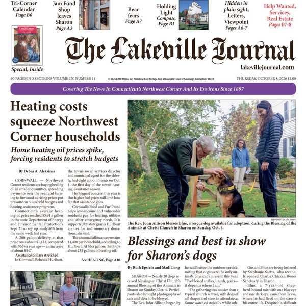 The Lakeville Journal - October 8, 2026