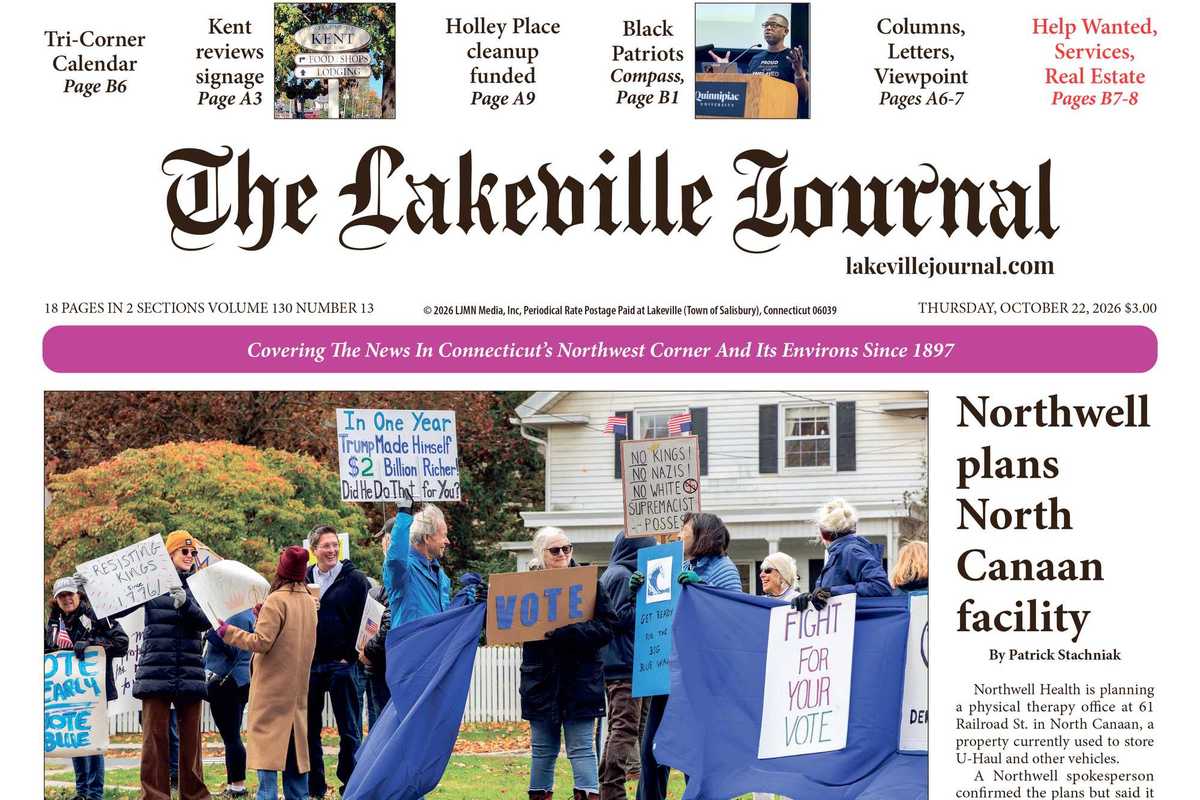 The Lakeville Journal - October 22, 2026