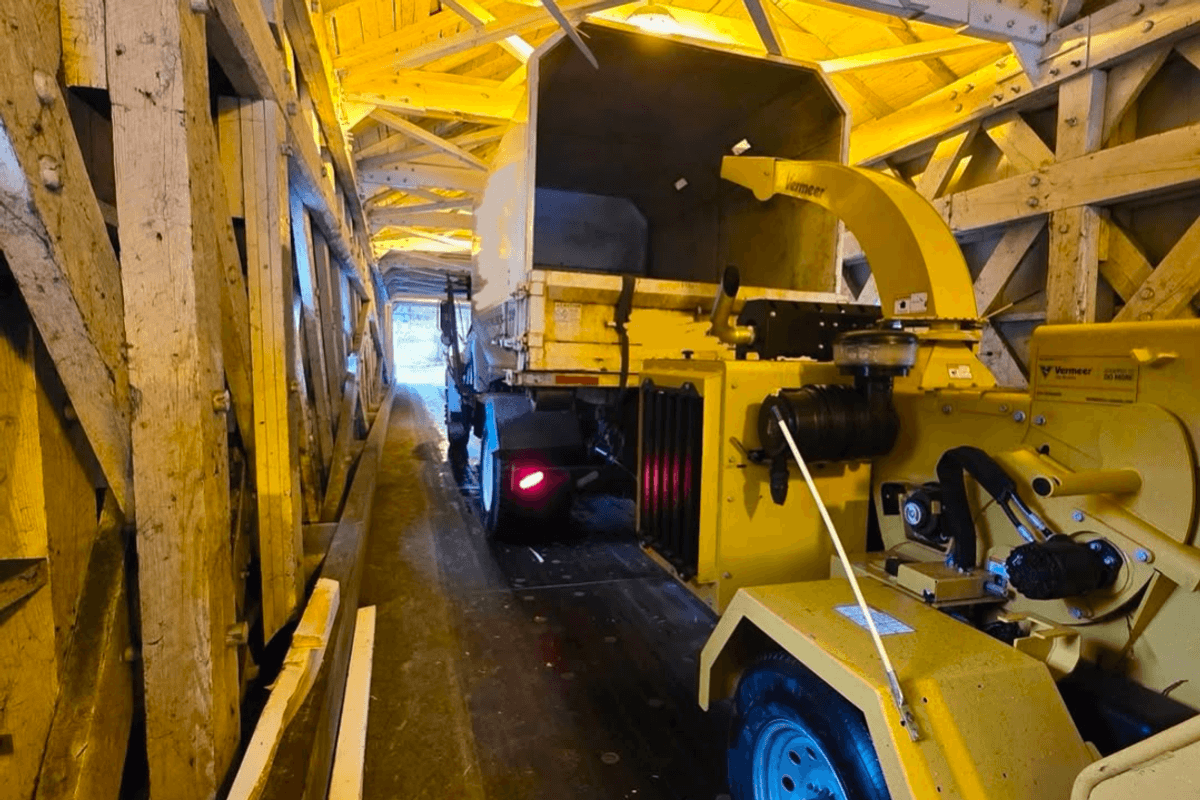 Truck stuck, again