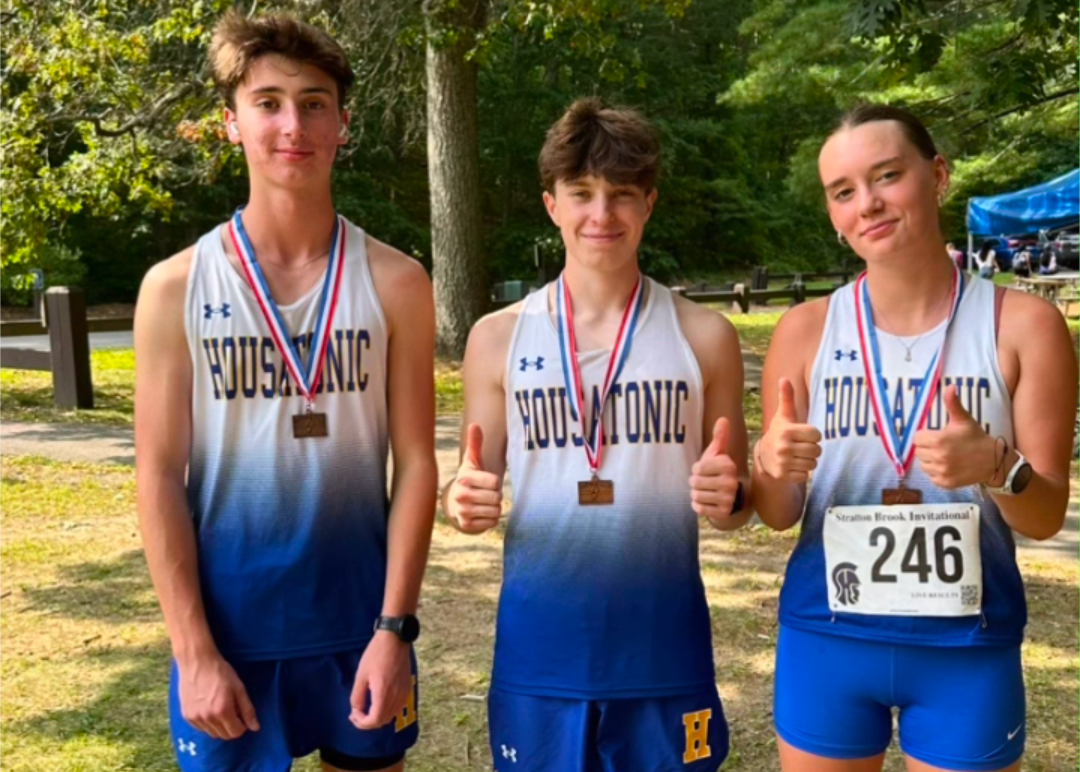 Trio of runners medal at cross country meet