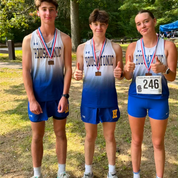 Trio of runners medal at cross country meet