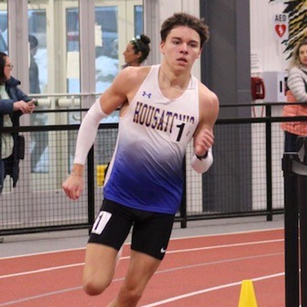 McCarron wins silver at state meet