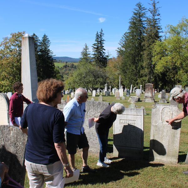 Sharon’s past comes alive on cemetery stroll