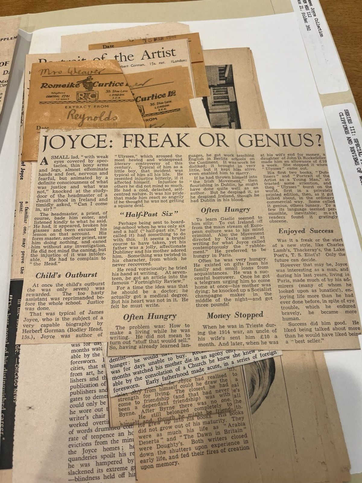 Revisiting James Joyce’s legacy from Yale’s rare book library