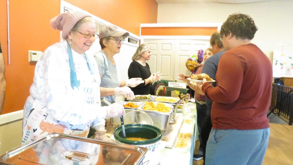 Community gathers at Pilgrim House for annual Thanksgiving meal