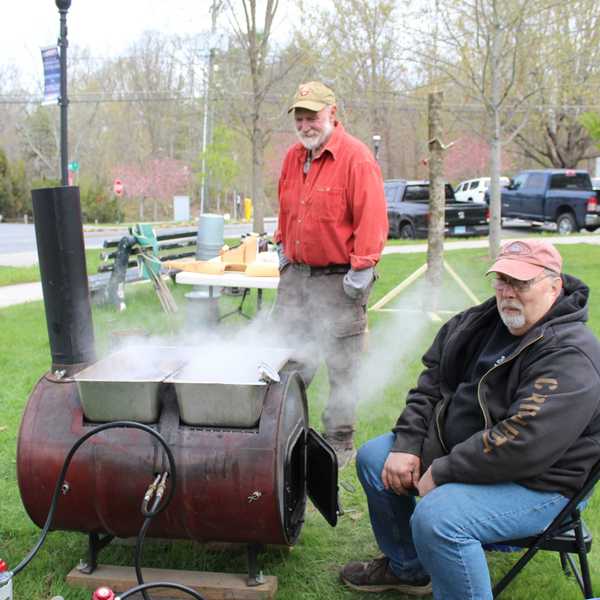 Cool weather extends syrup season in Falls Village for Maple Fest