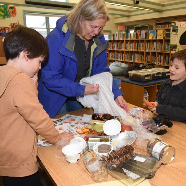 Learning to compost at Kent Memorial Library