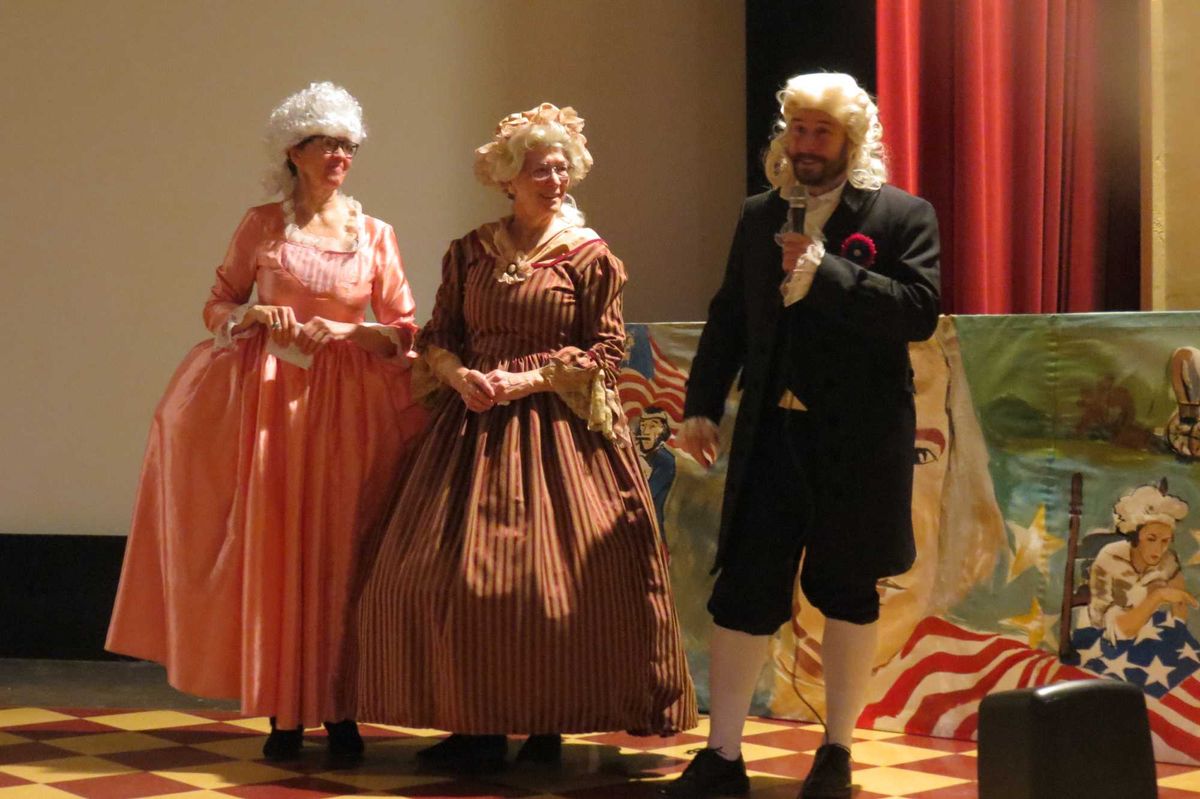 Colonial figures come to life at Washington’s Ball