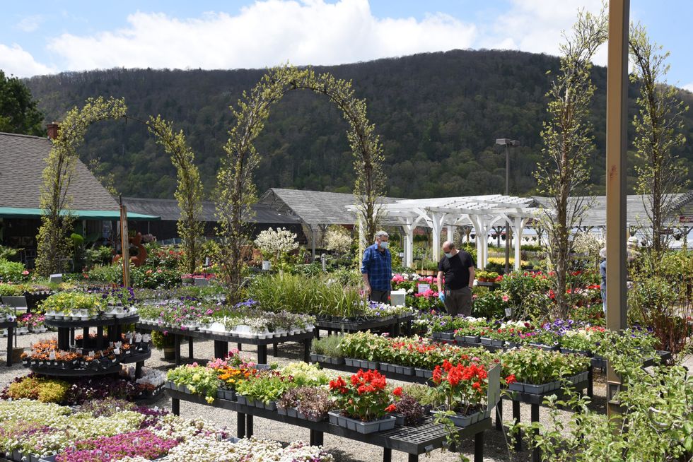 Yard-and-garden maintenance at Kent garden center