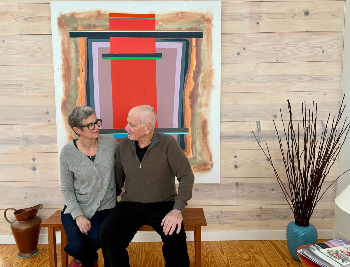 Laurie Fendrich and Peter Plagens:
A shared 
life in art 
and love