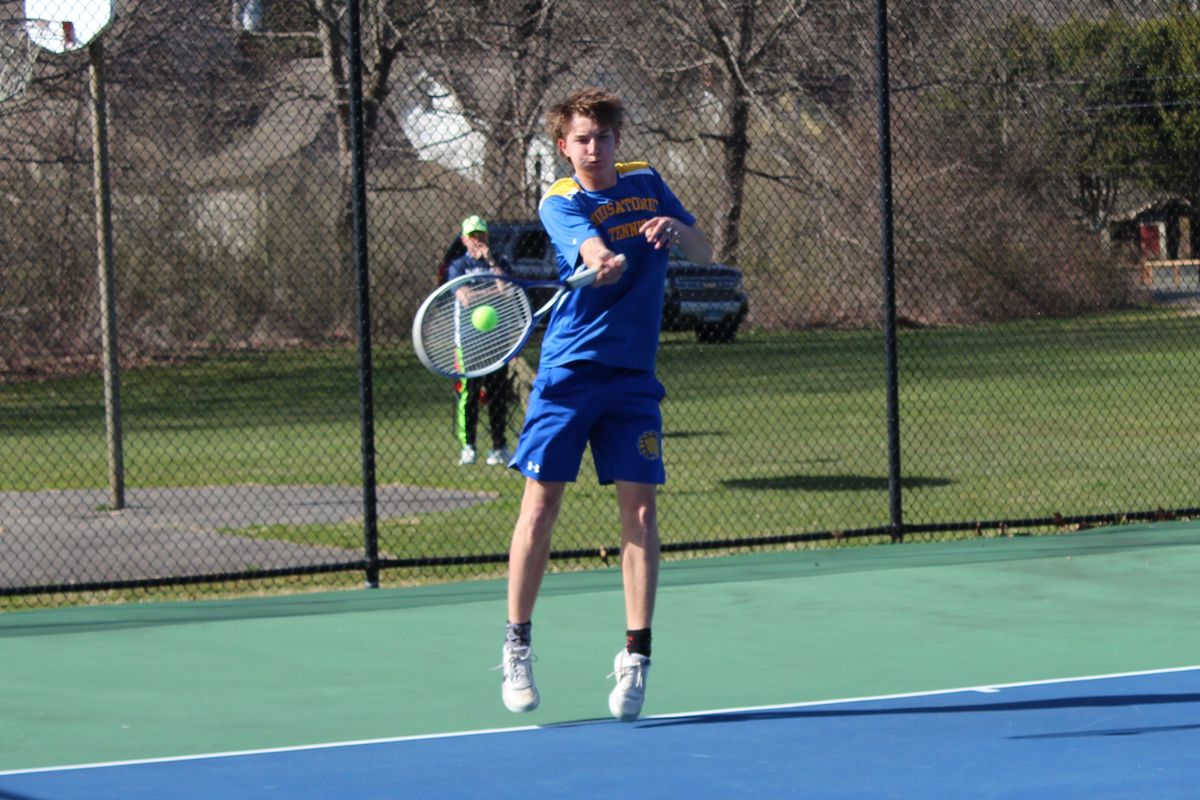 Shepaug tennis defeats HVRHS