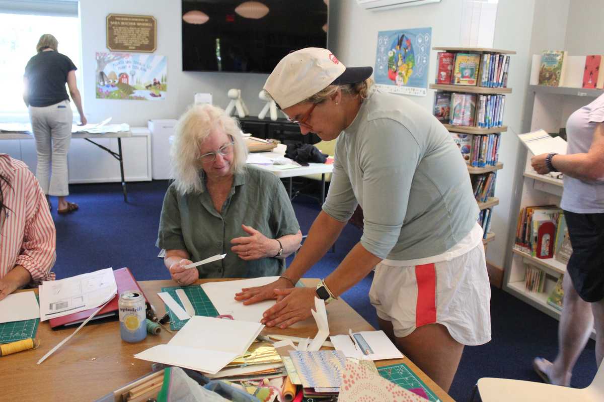 Making decorative books by hand in Salisbury