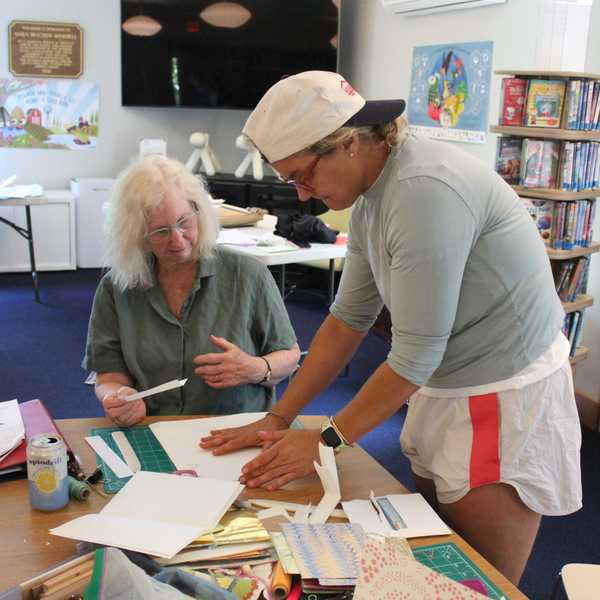 Making decorative books by hand in Salisbury