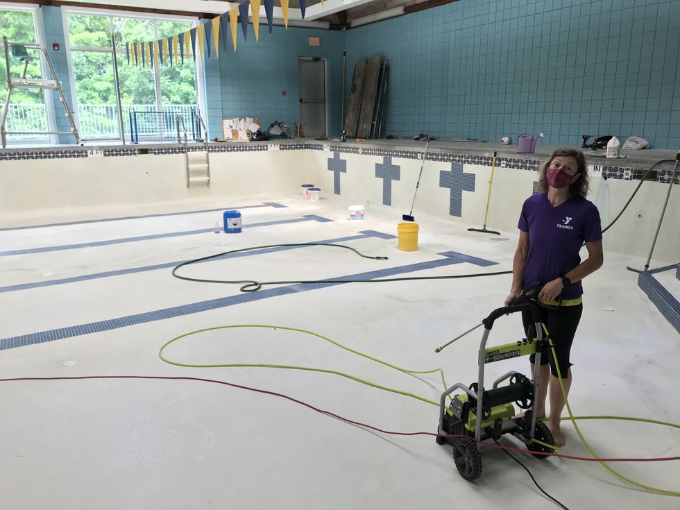 YMCA at Geer slowly comes back to life