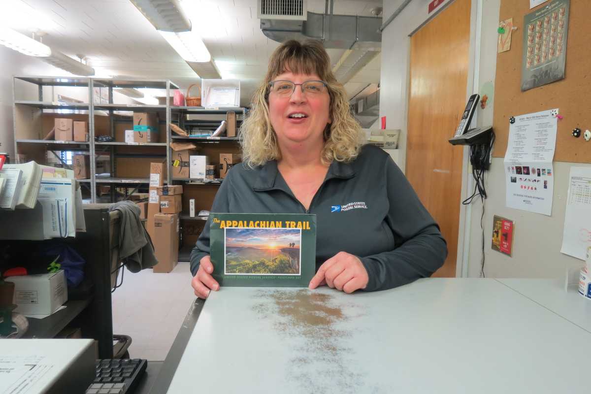 Appalachian Trail stamps include scene from Kent