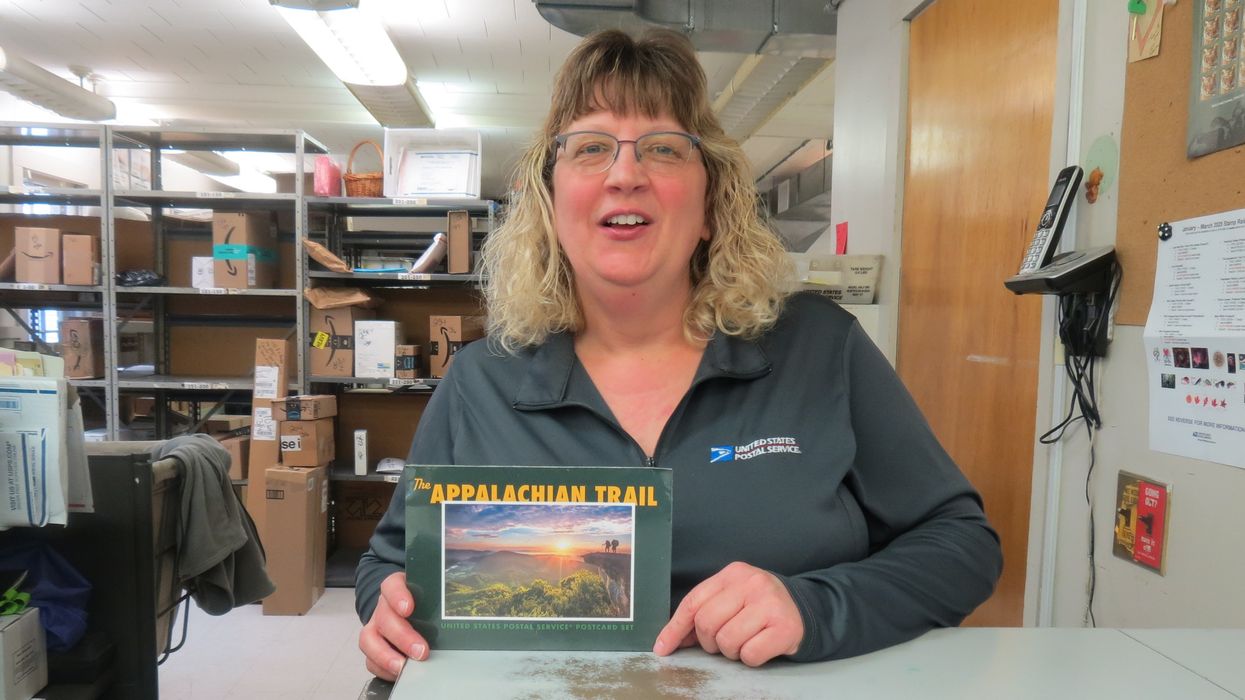 Appalachian Trail stamps include scene from Kent