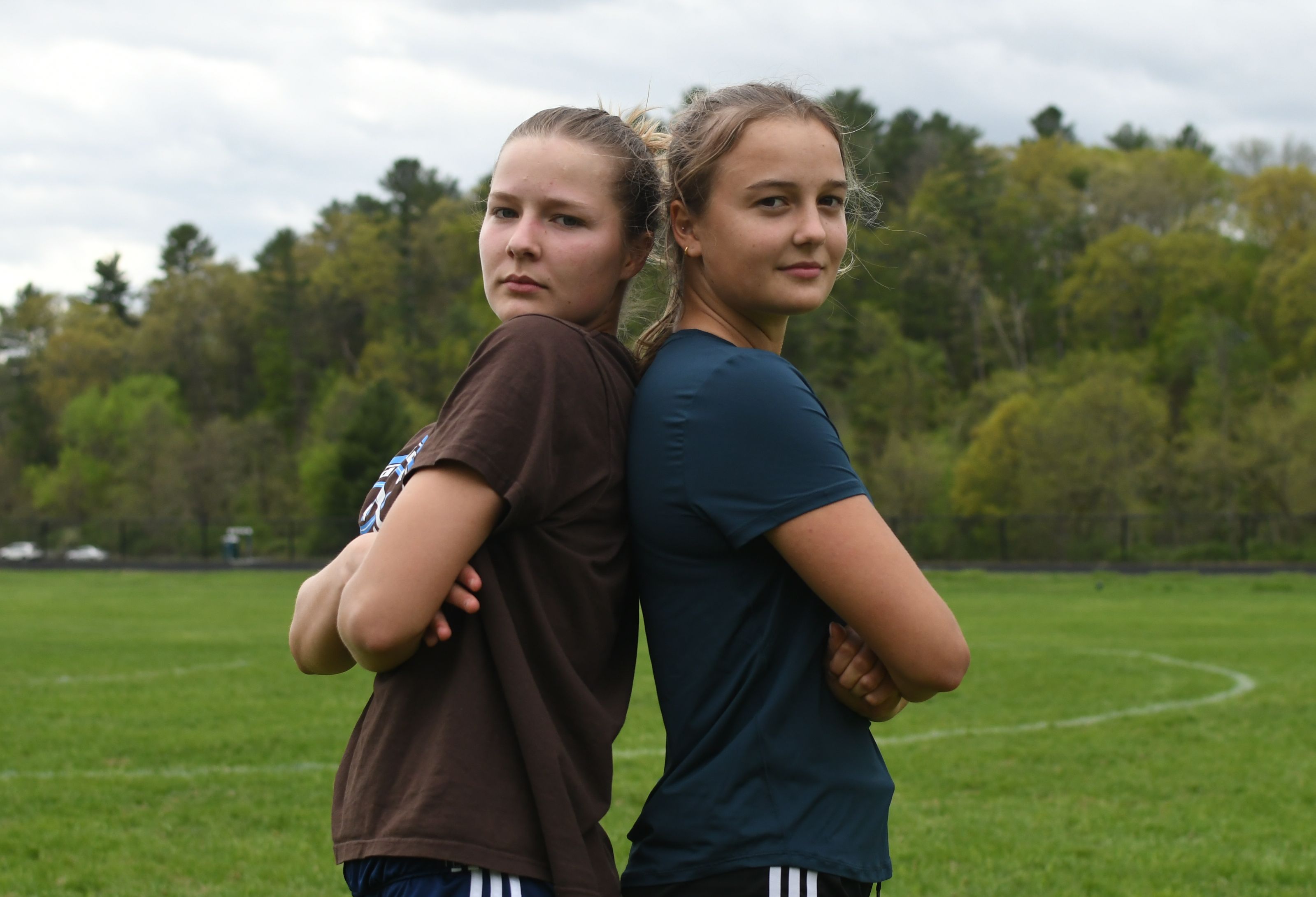 Double trouble: Clayton sisters cradle success in lacrosse