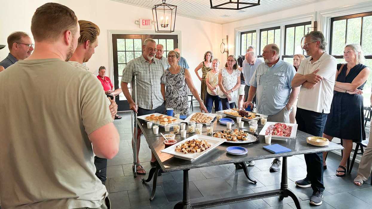 Warren and Kent celebrate building inspector’s retirement