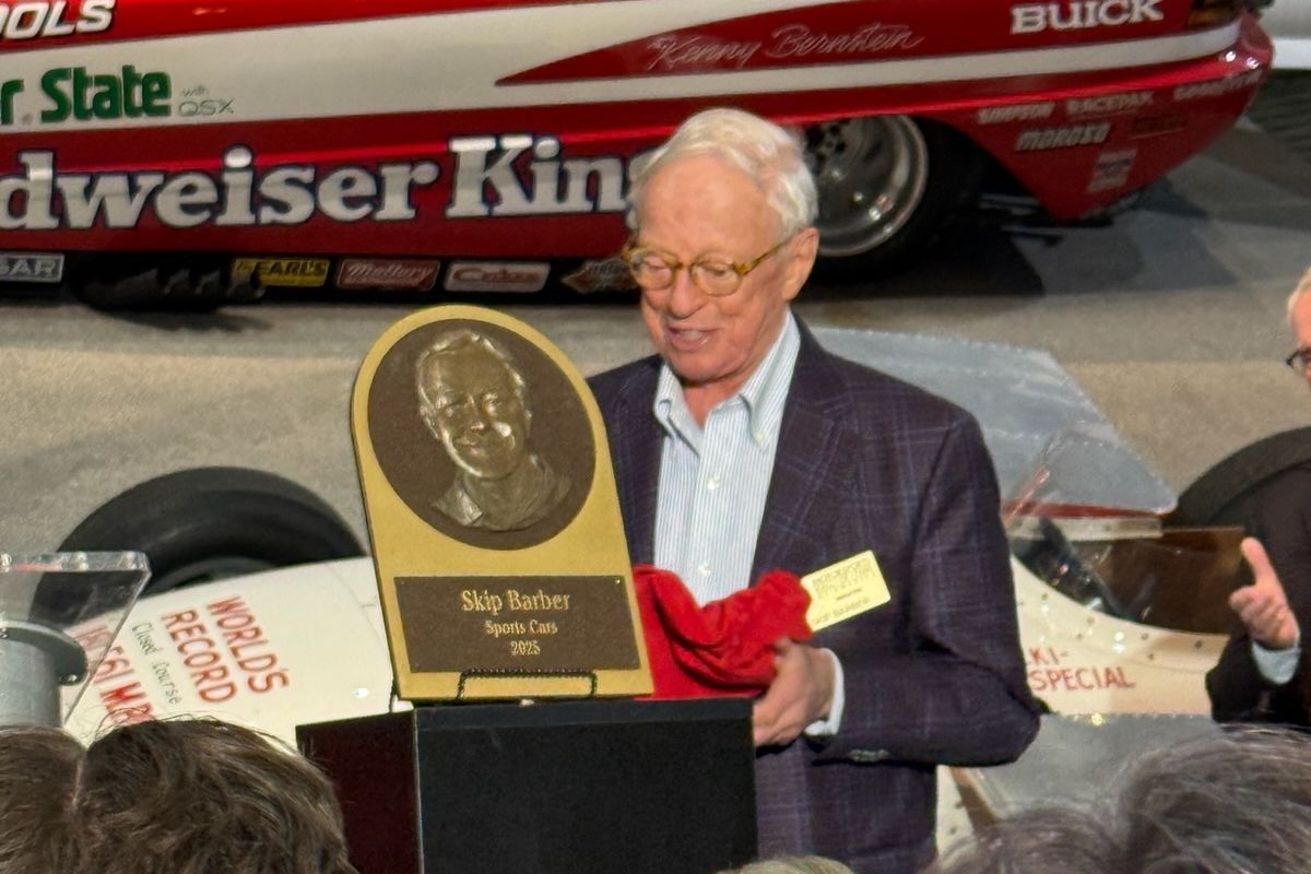 Skip Barber inducted into Motorsports Hall of Fame