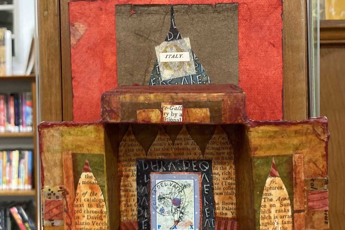 Artist’s exhibit on display in Douglas Library