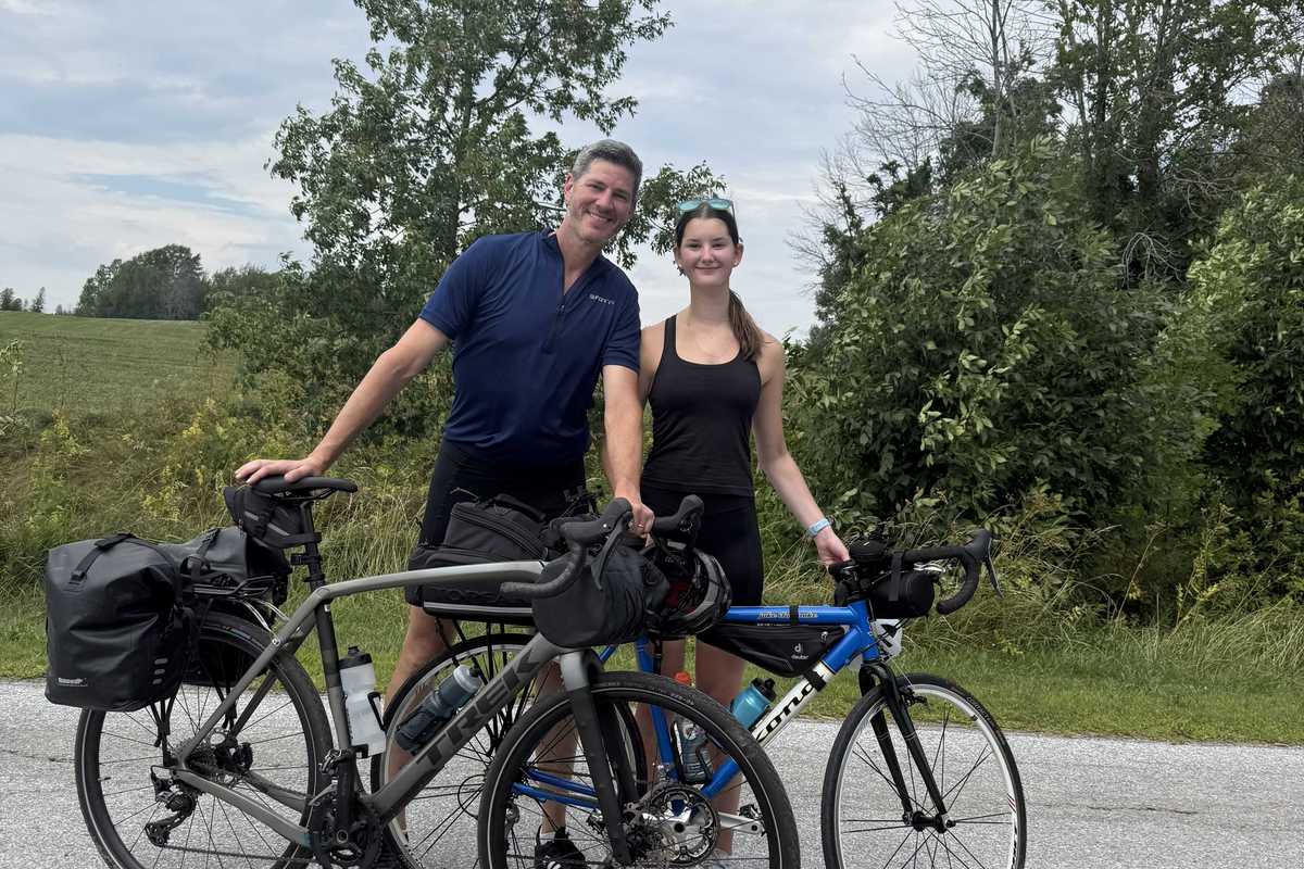 Teen rides from Salisbury to the Canadian border to raise funds for The Little Guild