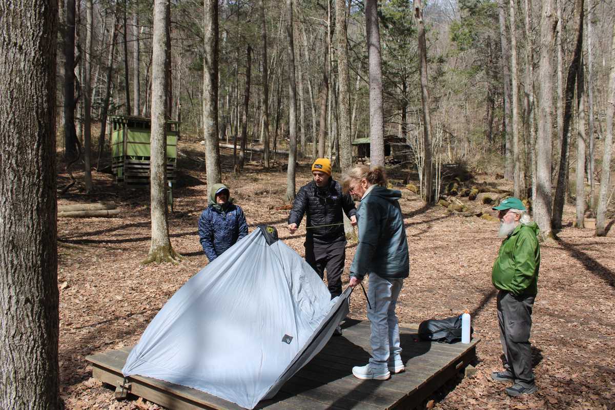 Wind, tarps and trail wisdom: a day learning how to camp smarter