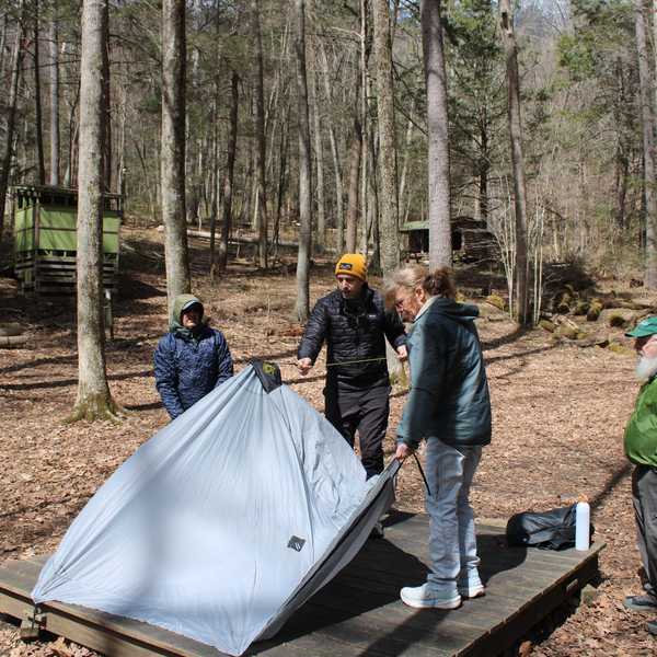Wind, tarps and trail wisdom: a day learning how to camp smarter