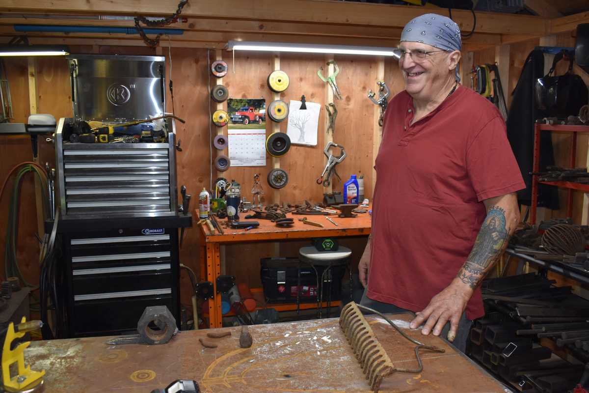 Scrap to sculpture: Matt Wabrek of Birch Lane Rustics