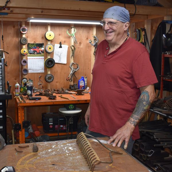 Scrap to sculpture: Matt Wabrek of Birch Lane Rustics